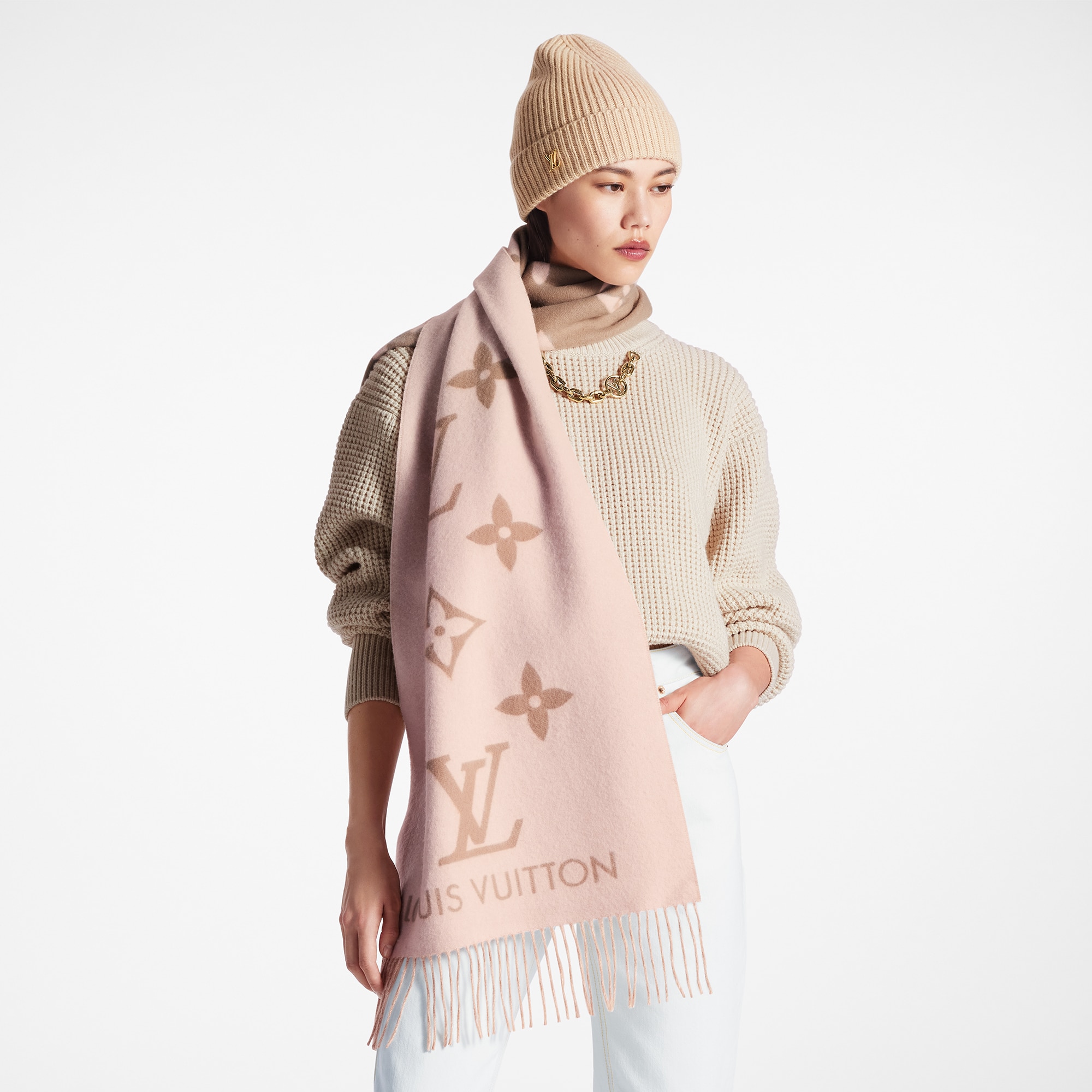 Reykjavik Scarf S00 - Women - Accessories | LOUIS VUITTON ®